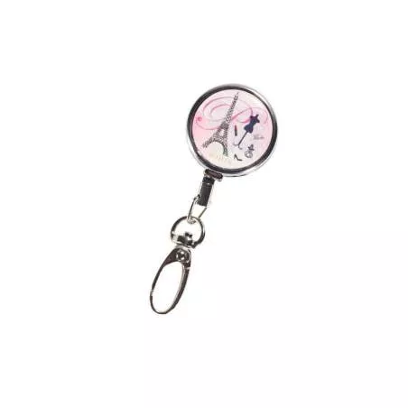 Bohin, Portaforbici con Filo Retrattile "Paris - New York"