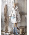 Tilda Bambola Fisher Girl dal libro Seaside Ideas - Kit di Tessuto