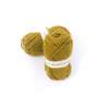 Gomitolo 100% Cotone OEKO-TEX - 10 gr / 32 m - Giallo Senape