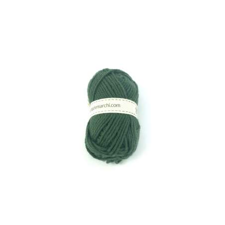 Gomitolo 100% Cotone OEKO-TEX - 10 gr / 32 m - Verde Bosco