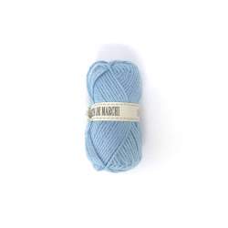 Gomitolo 100% Cotone OEKO-TEX - 10 gr / 32 m - Azzurro Roberta De Marchi - 1