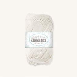 Gomitolo 100% Cotone OEKO-TEX - 50 gr / 160 m - Bianco panna Roberta De Marchi - 1