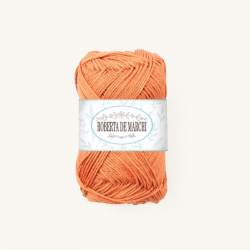 Gomitolo 100% Cotone OEKO-TEX - 10 gr / 32 m - Arancione zucca Roberta De Marchi - 1