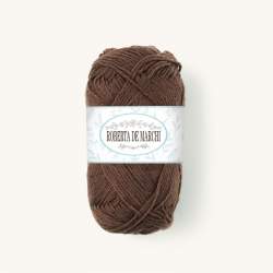 Gomitolo 100% Cotone OEKO-TEX - 50 gr / 160 m - Marrone