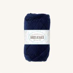 Gomitolo 100% Cotone OEKO-TEX - 50 gr / 160 m - Blu notte