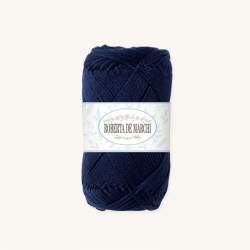 Gomitolo 100% Cotone OEKO-TEX - 10 gr / 32 m - Blu notte Roberta De Marchi - 1