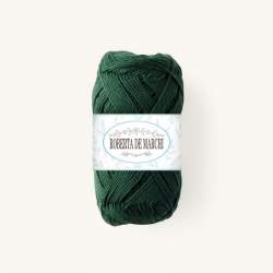 Gomitolo 100% Cotone OEKO-TEX - 50 gr / 160 m - Verde bosco