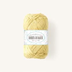 Gomitolo 100% Cotone OEKO-TEX - 50 gr / 160 m - Giallo chiaro