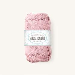 Gomitolo 100% Cotone OEKO-TEX - 10 gr / 32 m - Rosa polvere Roberta De Marchi - 1