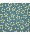 Tessuto Azzurro con Fiori Beige di Sakura - Sevenberry Sojitz Fashion - 1