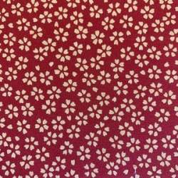 Sevenberry, Tessuto Rosso con Fiori Beige Sojitz Fashion - 1