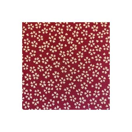 Sevenberry, Tessuto Rosso con Fiori Beige Sojitz Fashion - 1