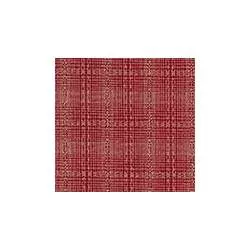 Robert Kaufman, Chambray Essex Yarn Dyed Classic Wovens, Tessuto Tinto in Filo a Righe Bianco e Grigio