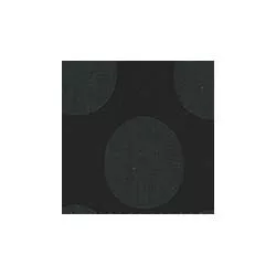 Stim Italia, Tessuto Tinto in Filo Nero con Pois Grandi