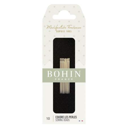 Bohin, Aghi Infila Perle per Beading n10/12 - 4pz Bohin - 1