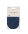 Bohin, Toppe Ovali da Applicare con Ferro da Stiro 10x15 cm cm, Blu Jeans Medio