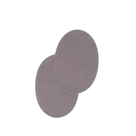 Bohin, Toppe Ovali Scamosciate 9,5x14 cm, Grigio Chiaro Bohin - 2