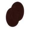 Bohin, Toppe Ovali Scamosciate 9,5x14 cm, Marrone Scuro Bohin - 1