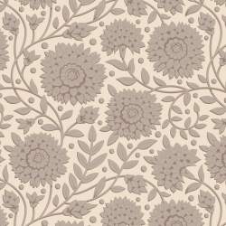 Tilda Windy Days Aella Grey, Tessuto Panna con Fiori Grigio Tilda Fabrics - 1