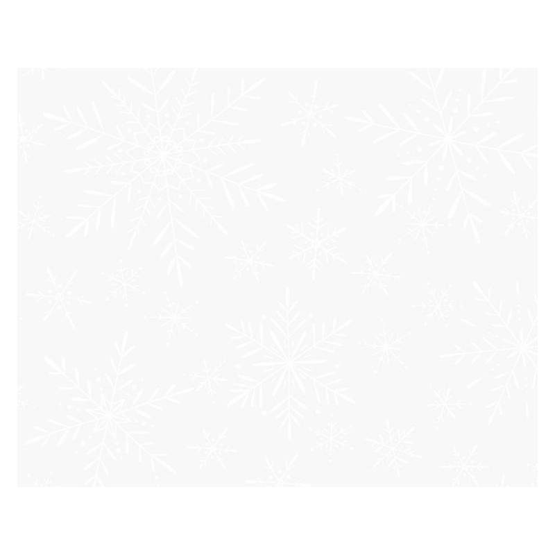 Maywood Studio Solitaire Whites, Tessuto Bianco con Fiocchi di Neve Tono su Tono Maywood Studio - 1