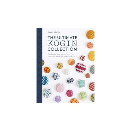 The Ultimate Kogin Collection, Projects and Patterns for Counted Sashiko Embroidery by Susan Briscoe David & Charles - 1