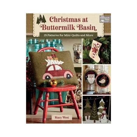 Christmas at Buttermilk Basin - 19 Patterns for Mini-Quilts and More Martingale - 1