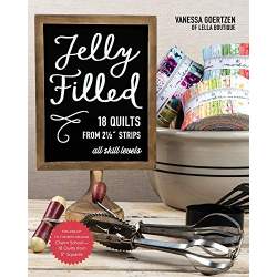 Jelly Filled―18 Quilts from 2 1/2'' Strips: All Skill Levels C&T Publishing - 1