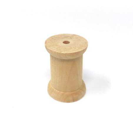 Rocchetto di legno per decorazioni - 3.5 x 4.8 cm