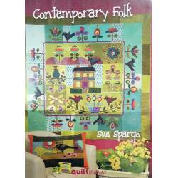 Contemporary Folk by Sue Spargo QUILTmania - 1