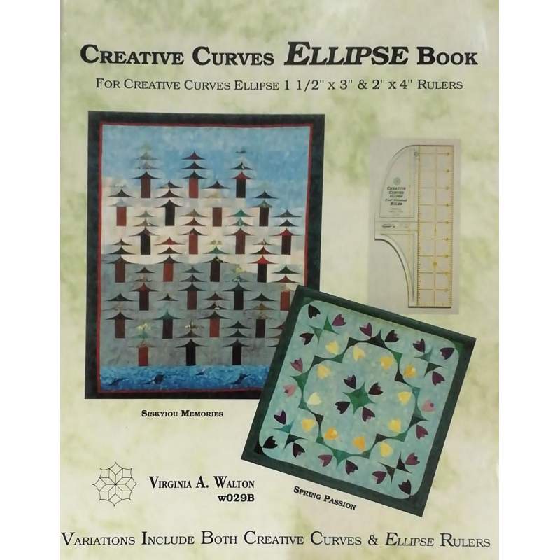 Creative Curves Ellipse Book by Virginia A. Walton Virginia A. Walton - 1
