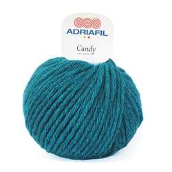 Gomitolo 100% Cotone OEKO-TEX - 50 gr / 160 m - Nero Adriafil - 1