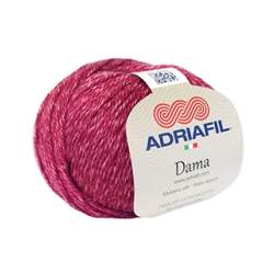 Dama - Gomitolo 45% Alpaca (baby) 28% Lana 27% Seta (qualità Mulberry)  - 50 gr / 135 m Adriafil - 3