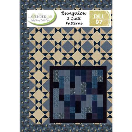 Lavender Lime, Bungalow Pattern Book, 2 Patterns  - 1
