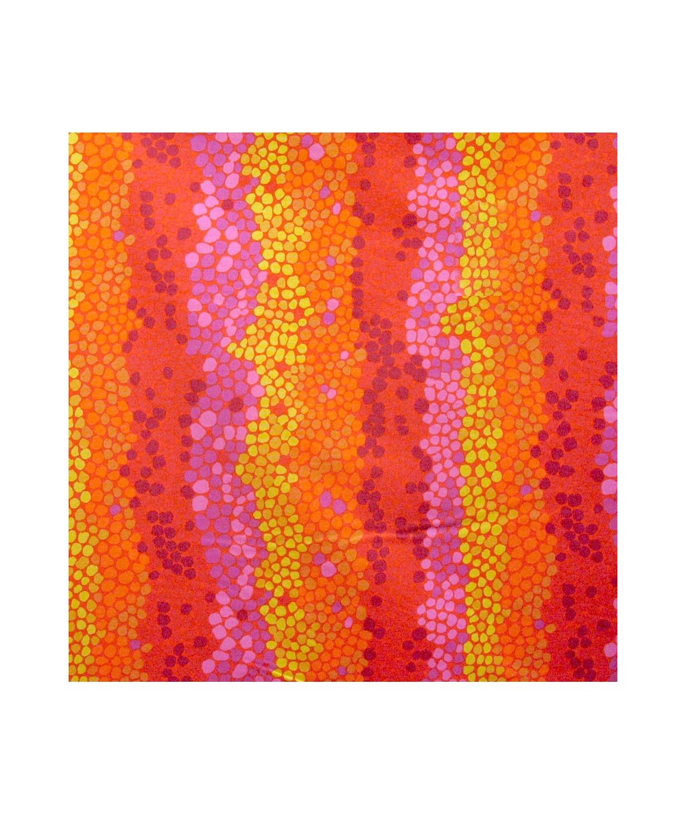 Tessuto Arancione - Pebble Mosaic by Brandon Mably