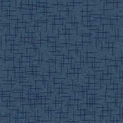 Maywood Studio KimberBell Quilt Backs 108 Navy Linen, Tessuto per Retro Quilt Blu Effetto Lino