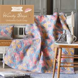 Tilda Umbrella Quilt - Kit di Tessuti Windy Days Tilda Fabrics - 1
