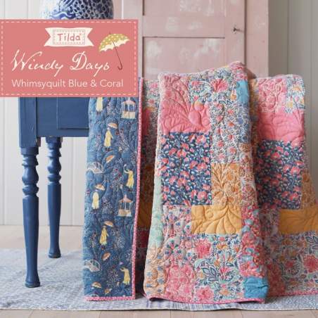 Tilda Whimsyquilt - Kit di Tessuti Windy Days