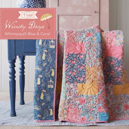 Tilda Whimsyquilt - Kit di Tessuti Windy Days Tilda Fabrics - 1