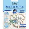 Stick N Stitch, Stabilizzatore Autoadesivo Idrosolubile per Ricamo, 12 fogli A4 Sulky - 1