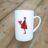 Acufactum Tazza con Decorazione Bambino con Cuore