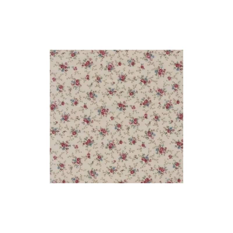 Sevenberry, Tessuto Beige con Fiori Rosa Sojitz Fashion - 1 Sevenberry, Tessuto Beige con Fiori Rosa Sojitz Fashion - 1