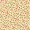 Sevenberry, Tessuto Fondo Panna Fiori Arancioni Sojitz Fashion - 1
