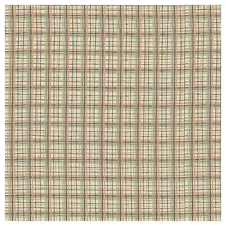 Henry Glass Love to Garden by Anni Downs, Tessuto Rosso con Disegni del Giardino