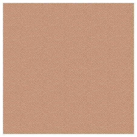 Henry Glass All for Christmas by Anni Downs, Tessuto Marrone Chiaro con Puntini