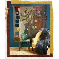 Suite Du Voyage Autour de la Laine - A Trip Around the Wool Continues...- by Ségolaine Schweitzer QUILTmania - 2