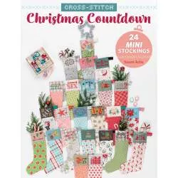 Cross-Stitch Christmas Countdown - 24 Mini Stockings by Susan Ache - Martingale