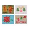 Cross-Stitch Christmas Countdown - 24 Mini Stockings by Susan Ache - Martingale