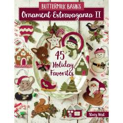 Buttermilk Basin's Ornament Extravaganza II - 45 Holiday Favorites by Stacy West - Martingale