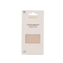 Cotone Percalle da Rammendo Termoadesivo Colore Beige Bohin - 1