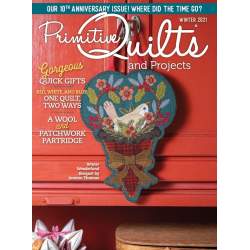 Rivista Primitive Quilts & Projects - Autunno 2021 Homespun Media - Good Harbor Media - 1